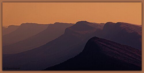Magaliesberg mountain range