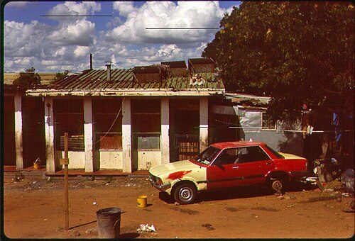 House in Soweto, December 1995