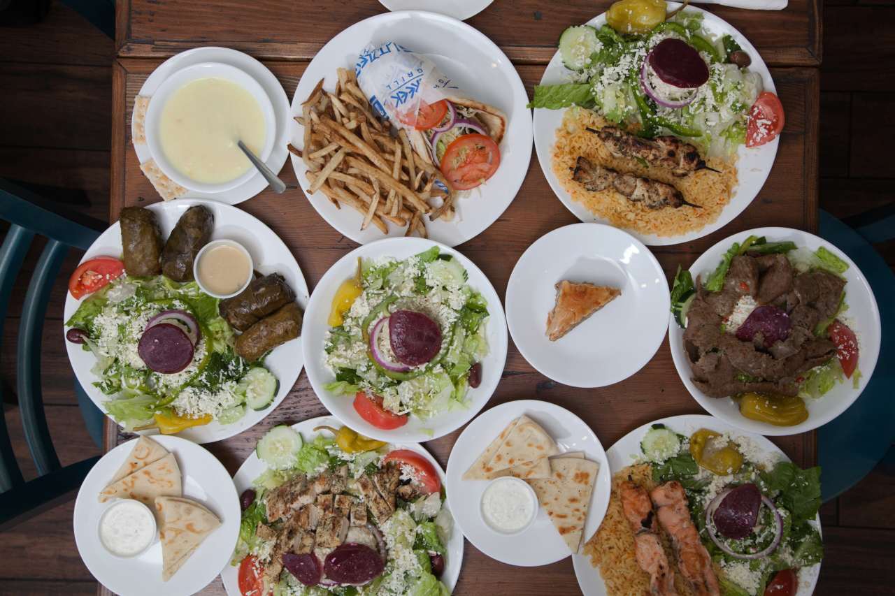 Lokales Essen und Trinken - Greece
