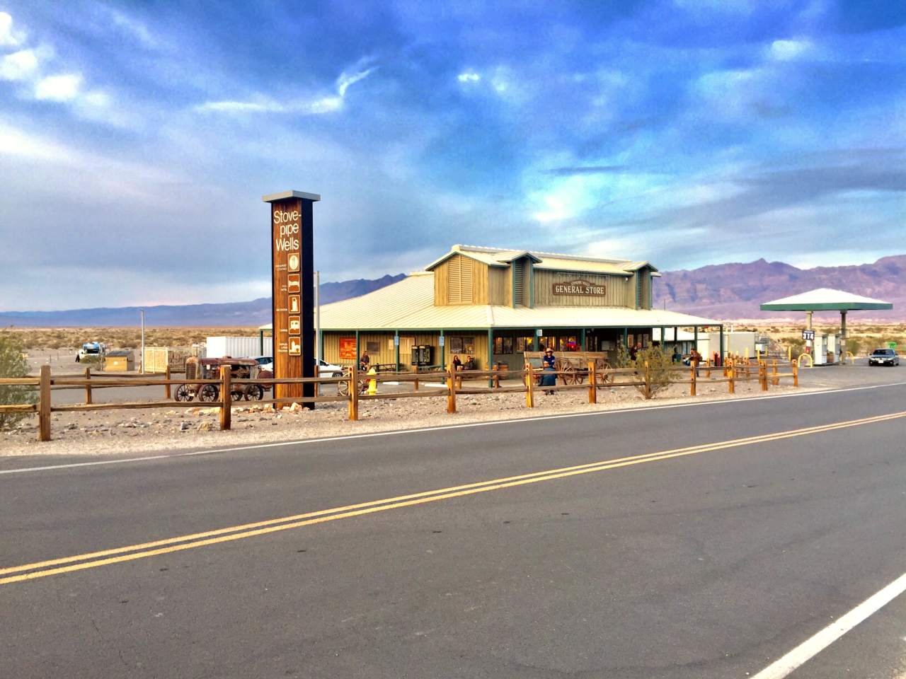 Local food and drinks - Death Valley