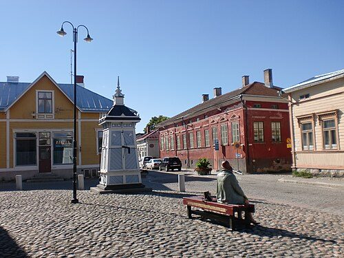Old Rauma, the wooden centre of the town of Rauma