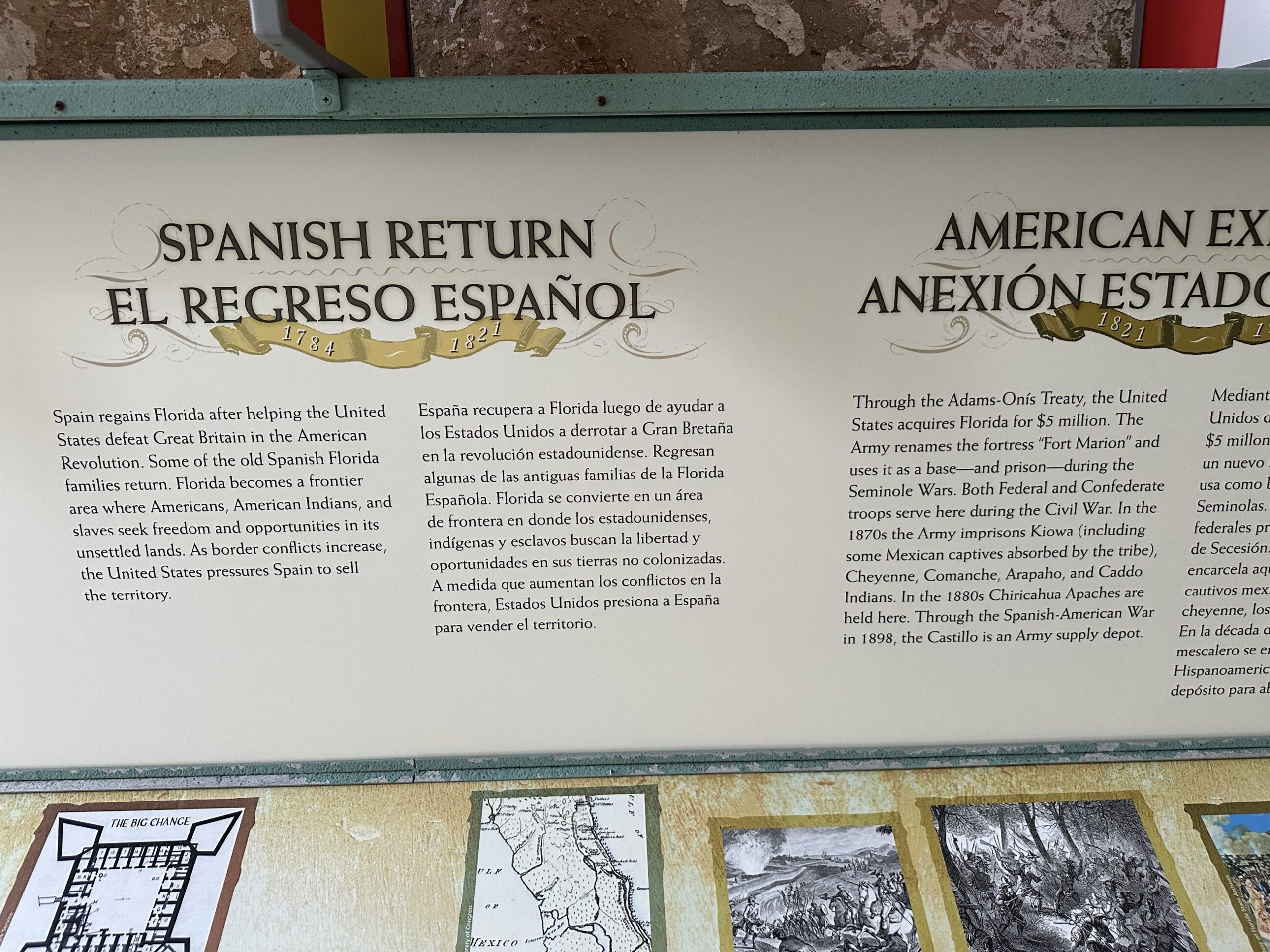 Spanish Return to Florida