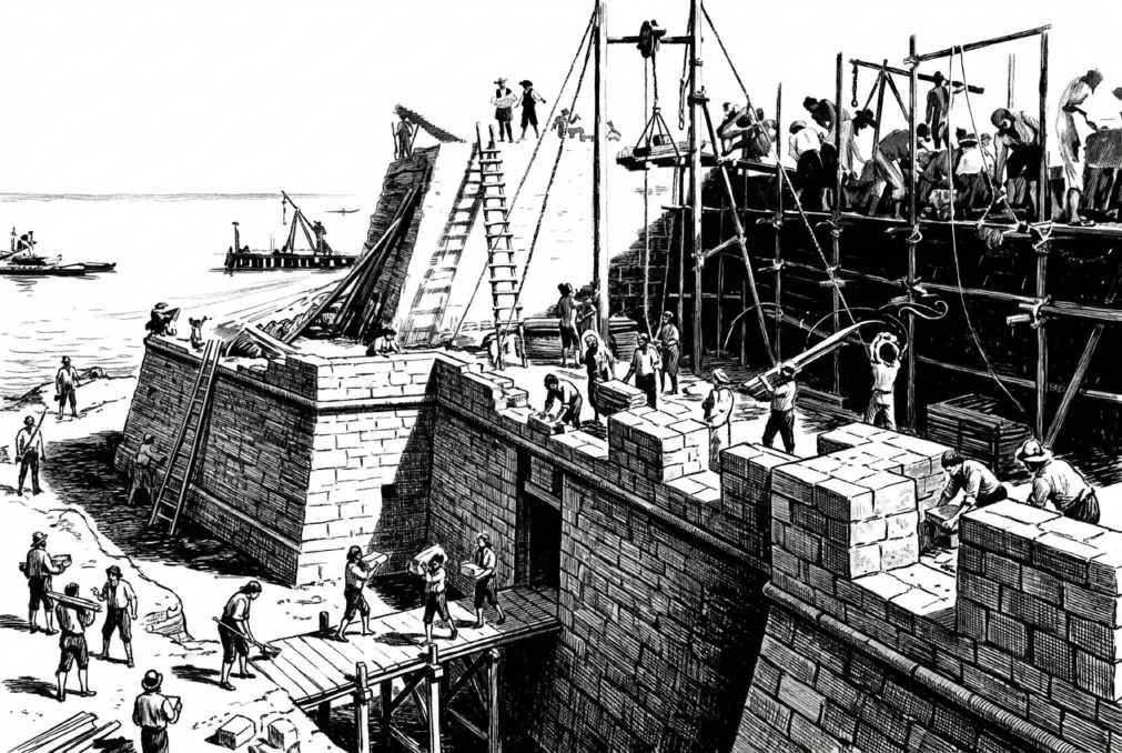 Building the Castillo