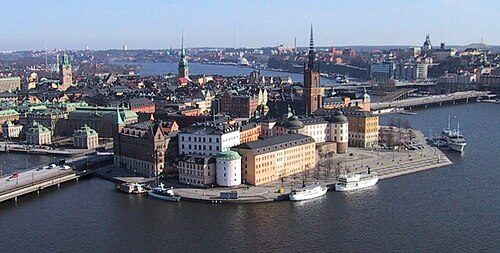 Gamla stan (Old town) in central Stockholm