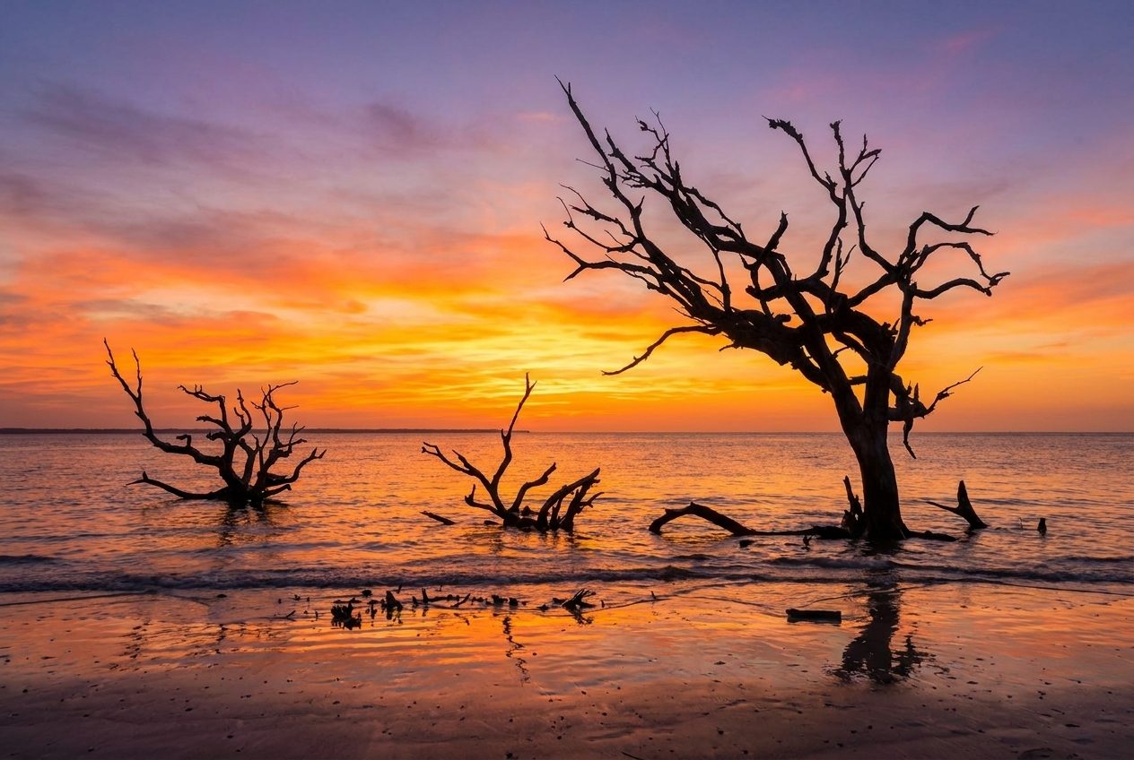 À la découverte de Driftwood Beach