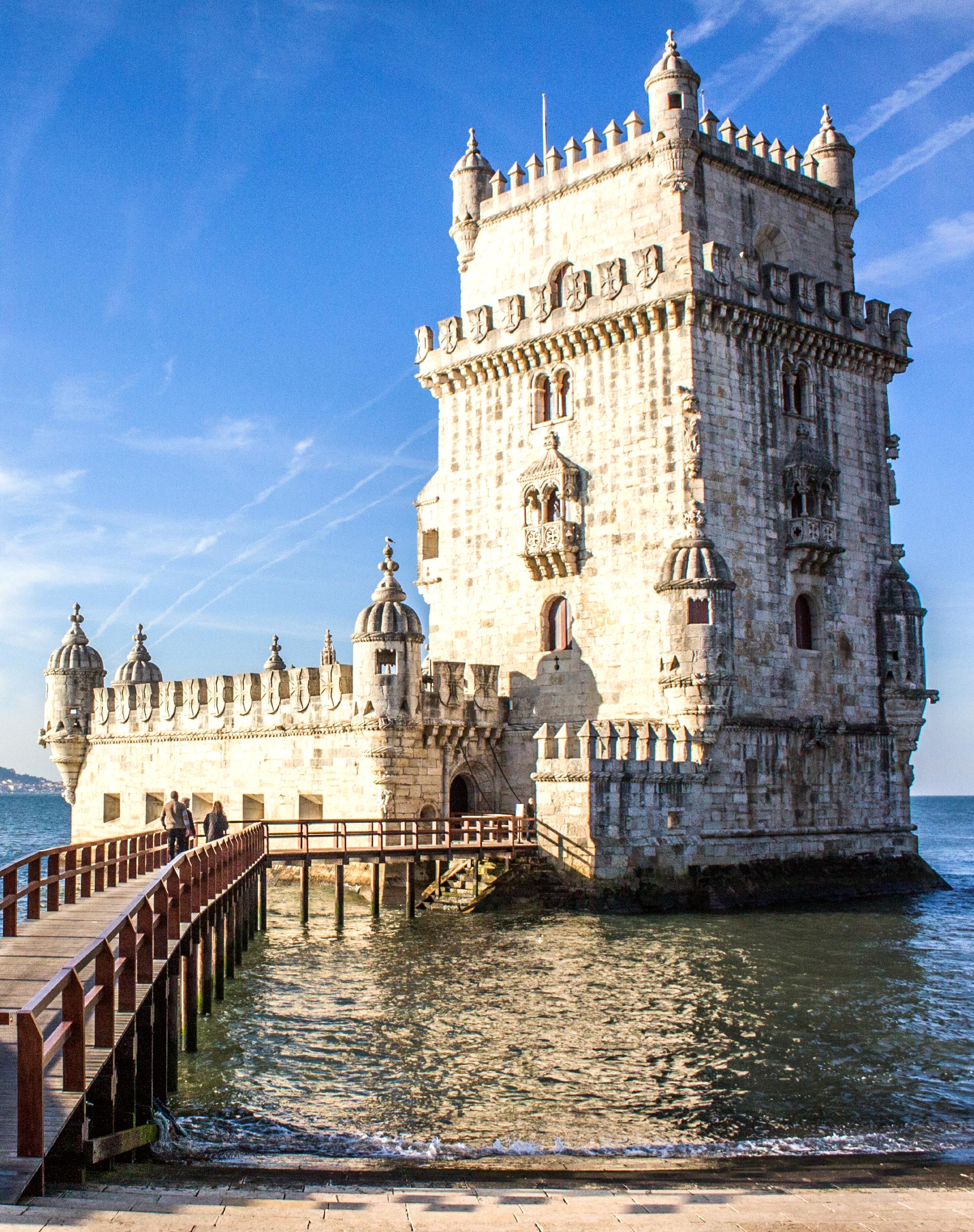 Explore the historic Belem Tower