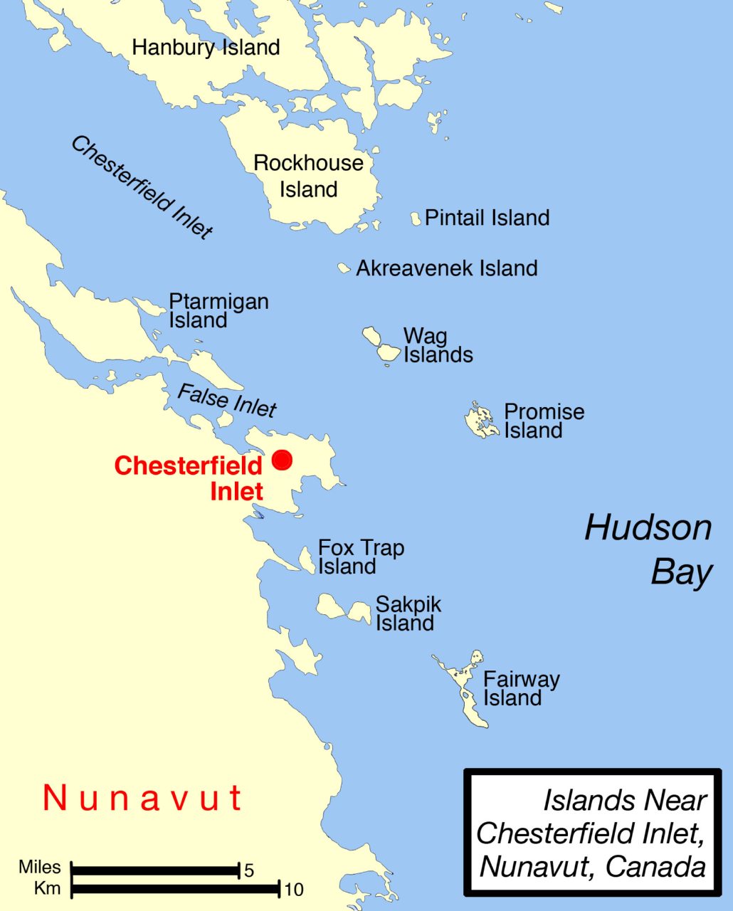 Histoire - Chesterfield Inlet
