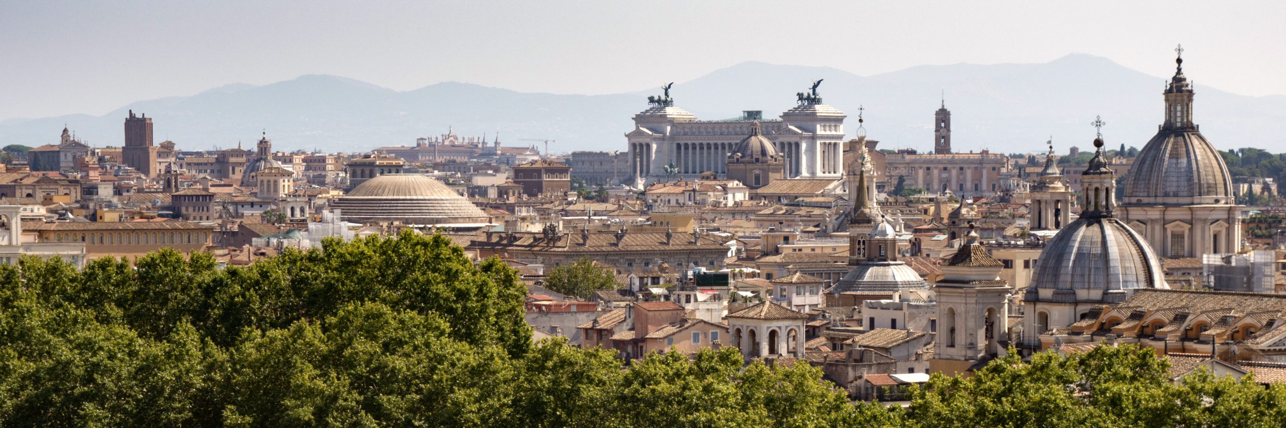 A view of Rome's timeless skyline