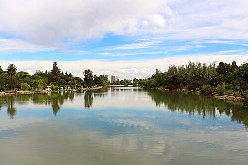 Lake in General San Martín Park