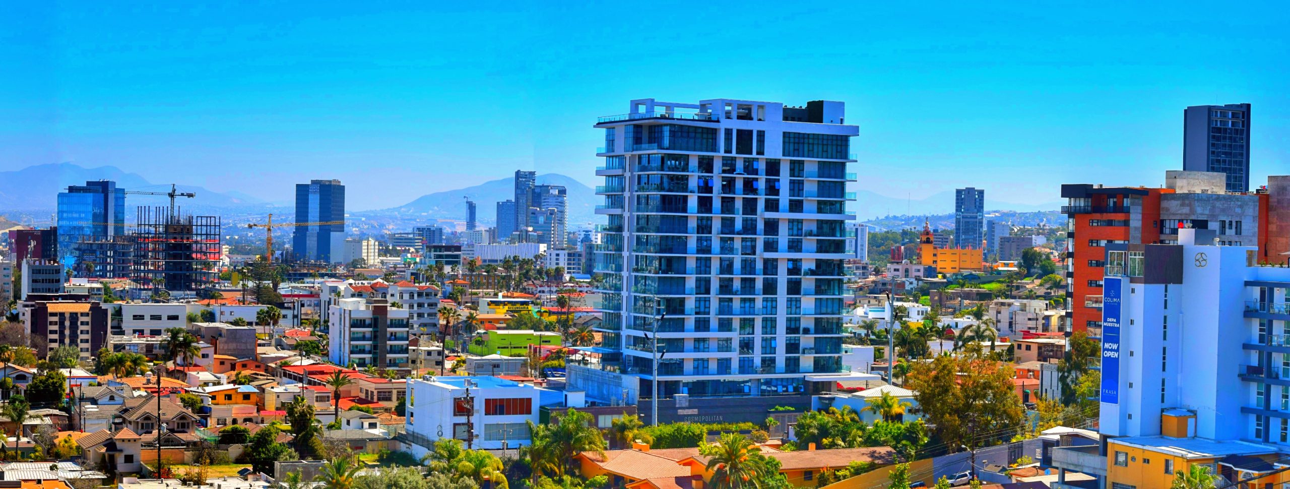 A view of Tijuana's dynamic skyline