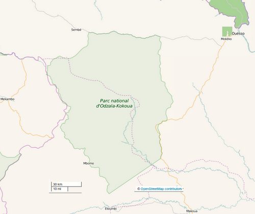 历史 - Odzala-Kokoua National Park
