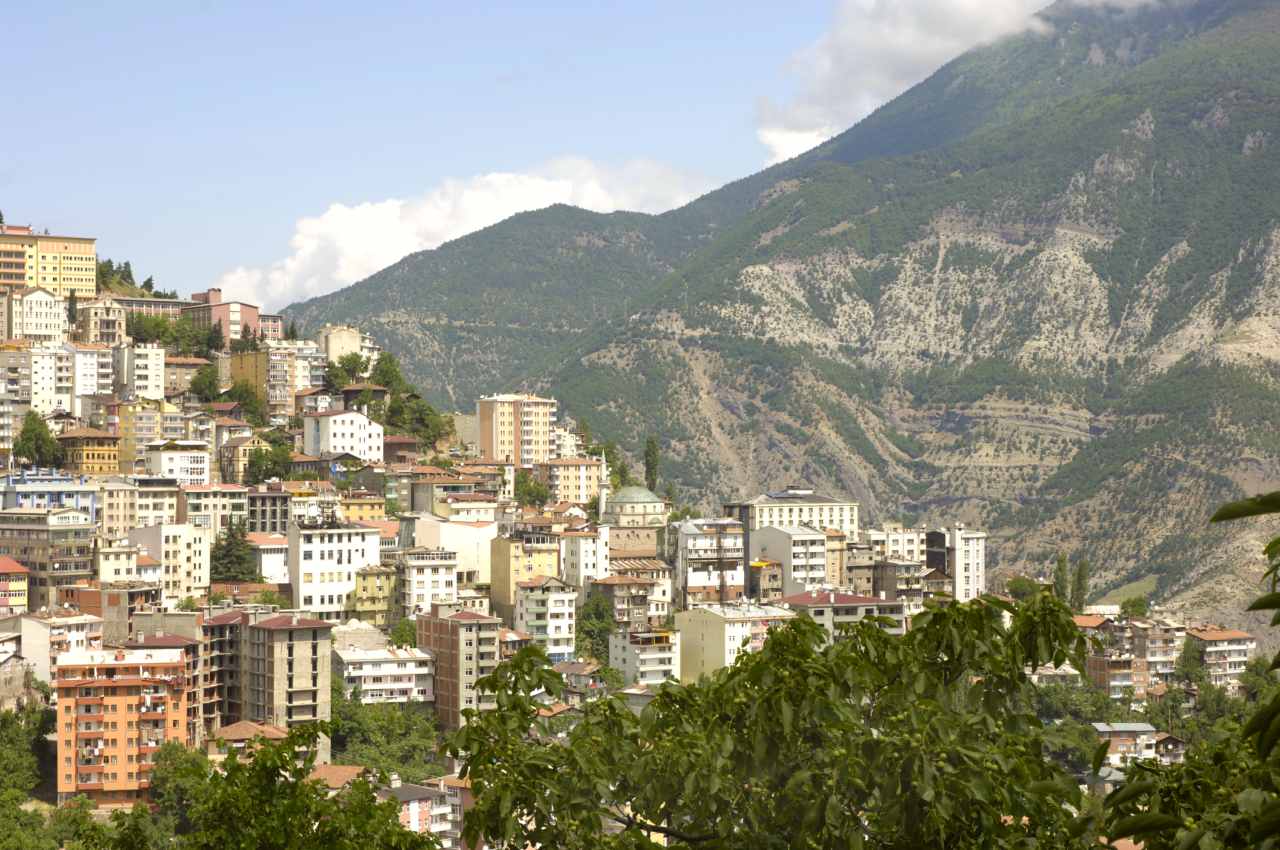 Artvin general view.
